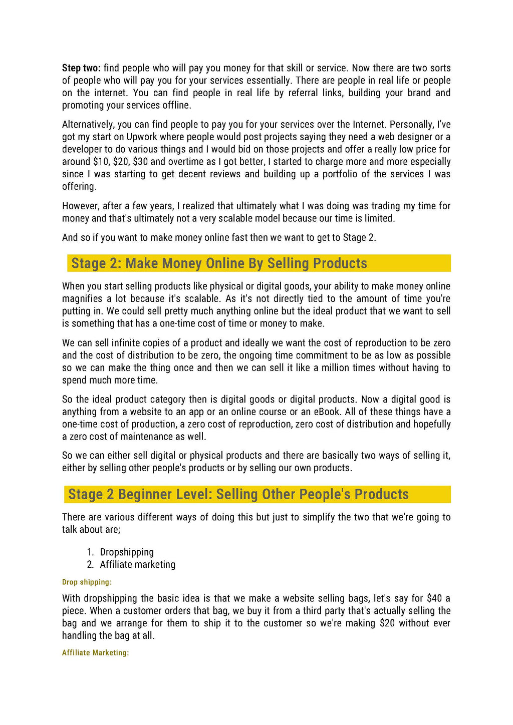 AI Money-Making Blueprint: Beginner's Guide to Building Online Income with AI Tools (PDF)