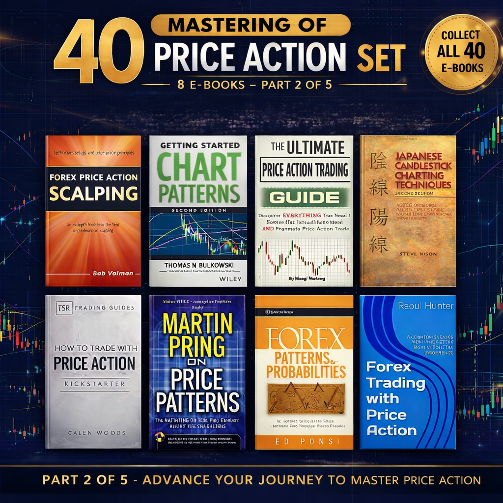 40 Mastering of Price Action – Complete Trading Guide Bundle (40 PDF eBooks)