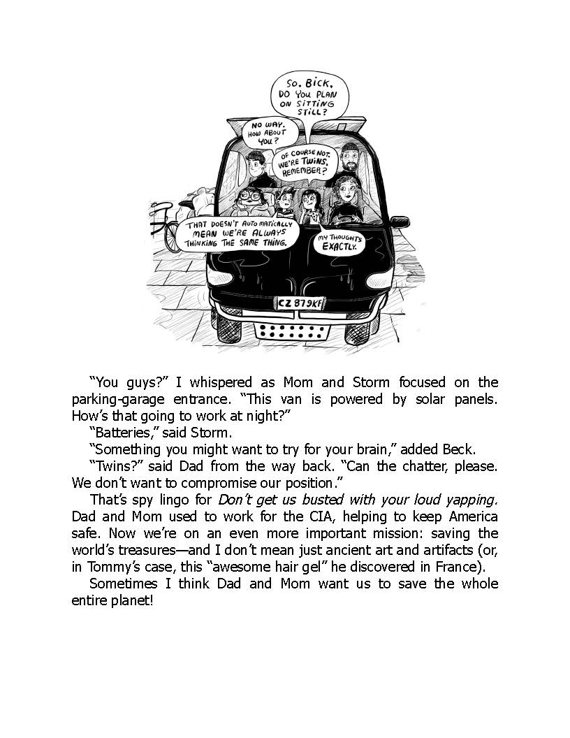 Kids Adventure Treasure Hunt Story PDF – Illustrated Family Spy Mystery Book for Ages 8–12