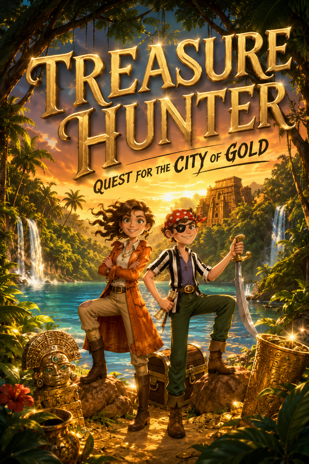 Treasure Hunters Quest for the City of Gold book cover