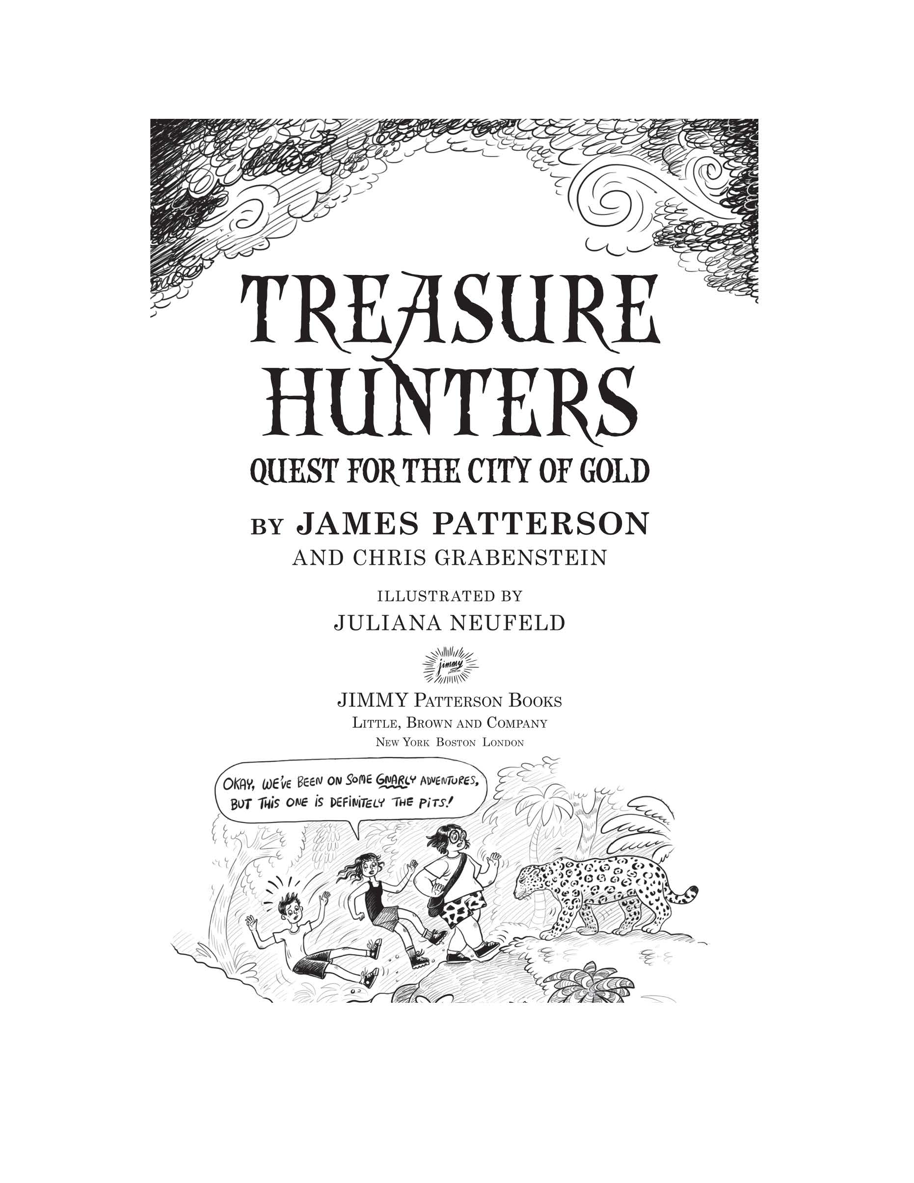Kids treasure hunt quest illustrated adventure book cover