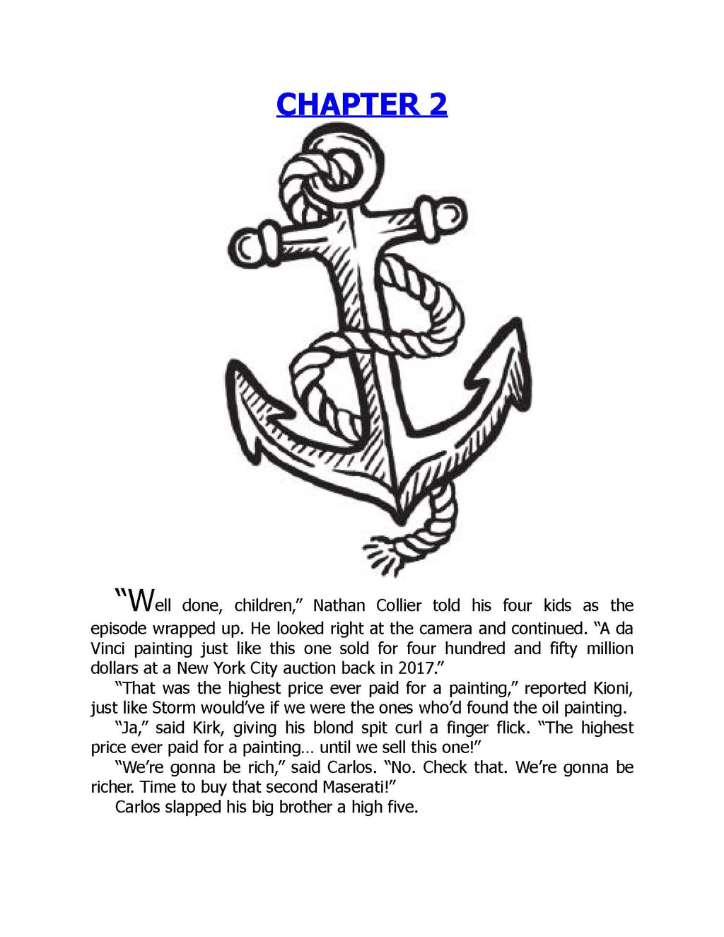 Kids Art Heist Adventure PDF – Illustrated Rival Family Mystery Ebook Da Vinci Ages 8-12