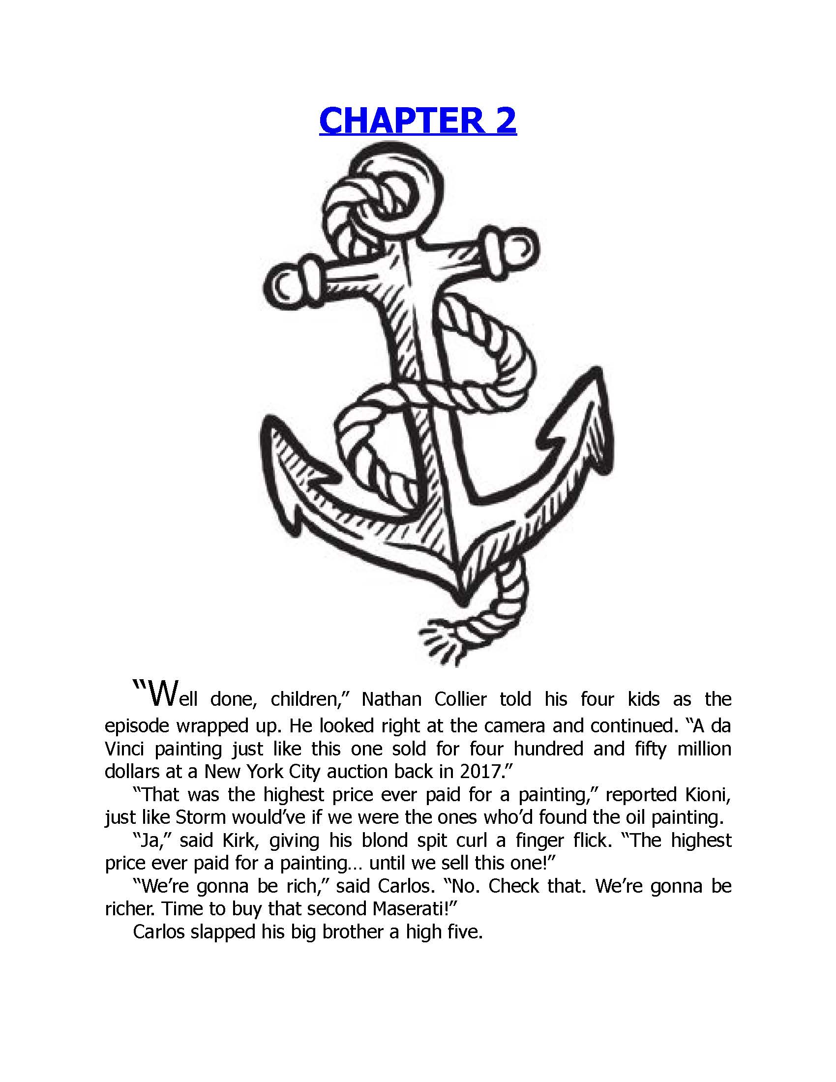 Kids Art Heist Adventure PDF – Illustrated Rival Family Mystery Ebook Da Vinci Ages 8-12