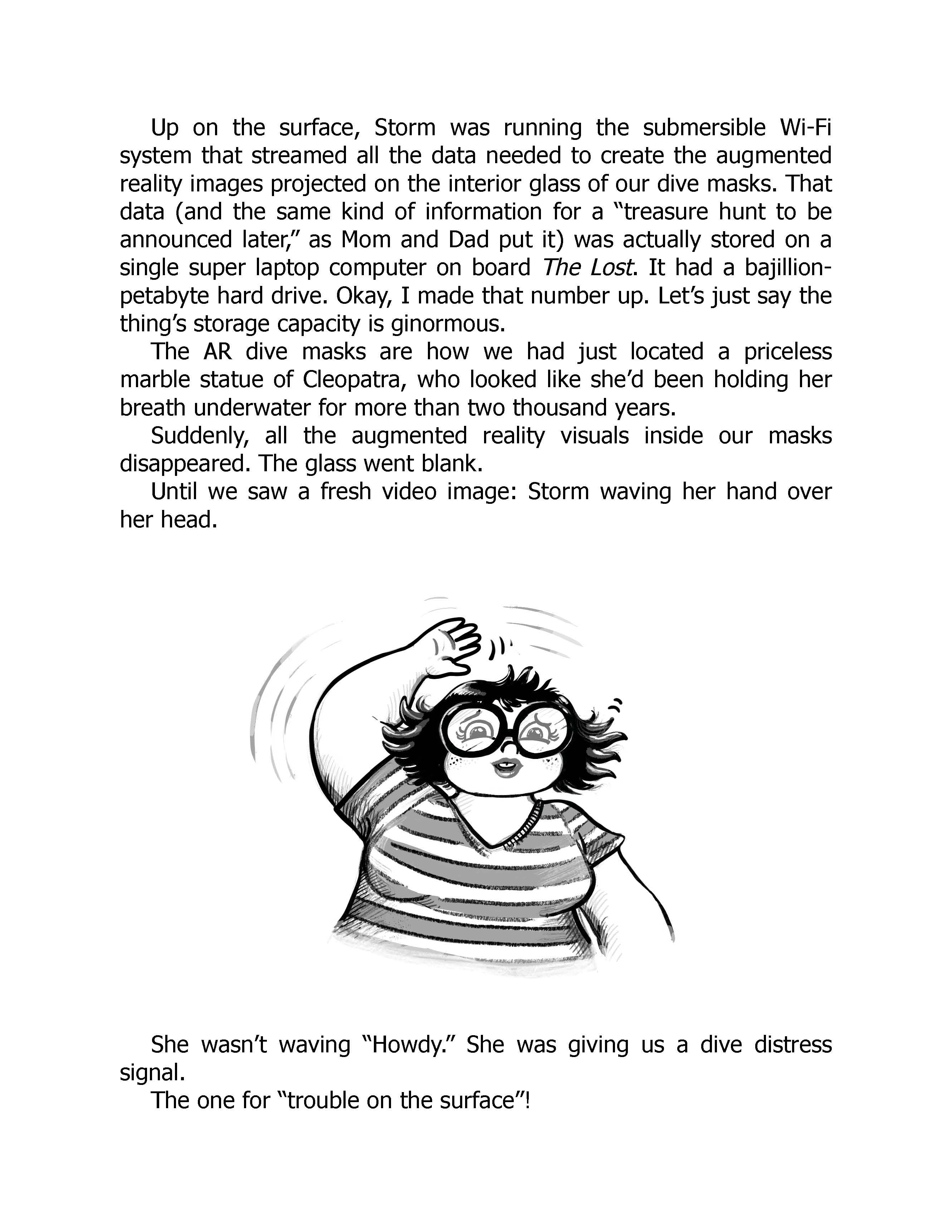 Kids Underwater Mystery Adventure PDF – Illustrated AR Dive Ebook Cleopatra Ages 8-12