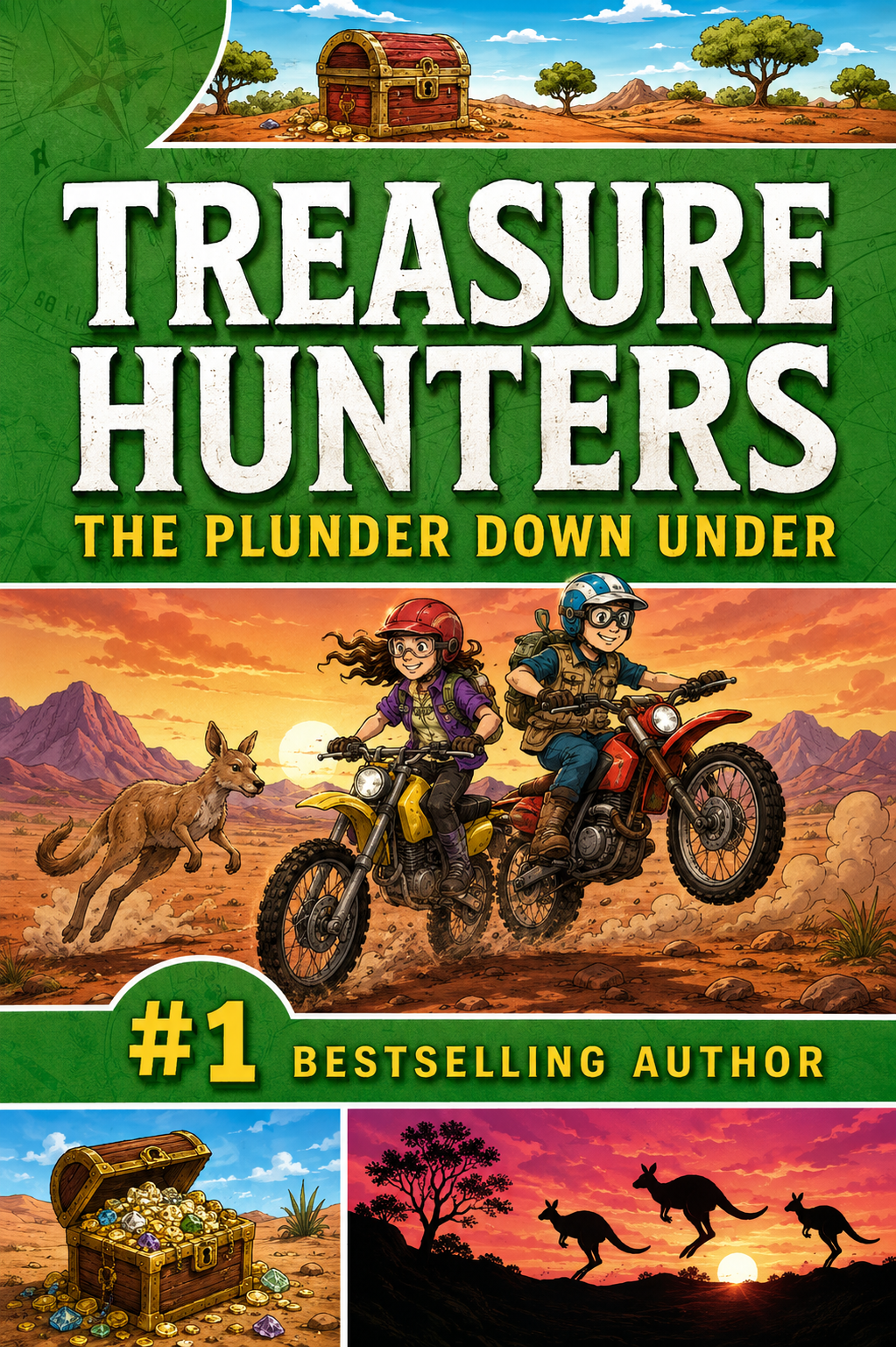 Treasure Hunters The Plunder Down Under book cover