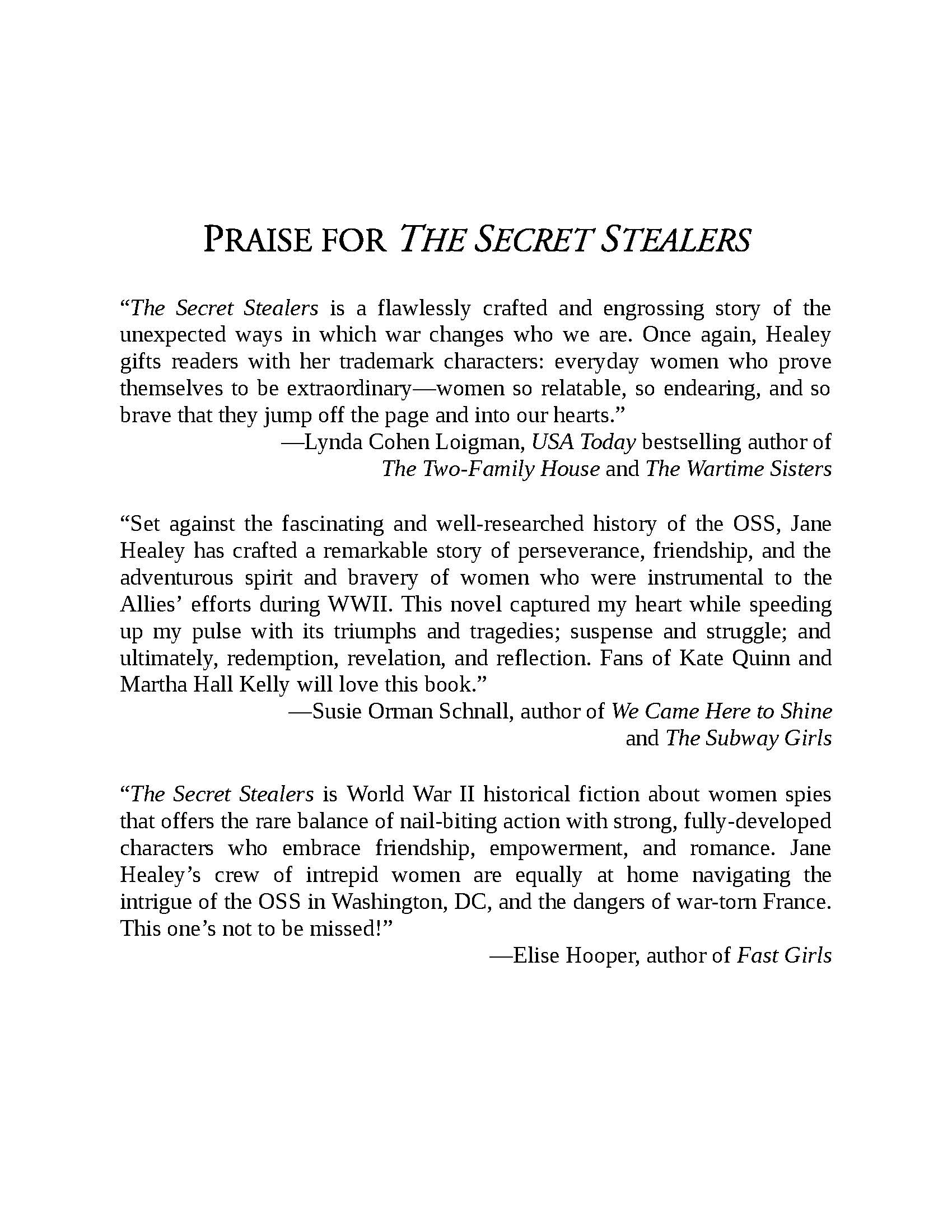 Shadows Over Washington — A WWII Women Spies Novel Set in the OSS Era (PDF)