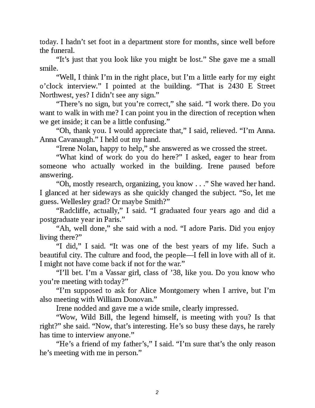 Shadows Over Washington — A WWII Women Spies Novel Set in the OSS Era (PDF)