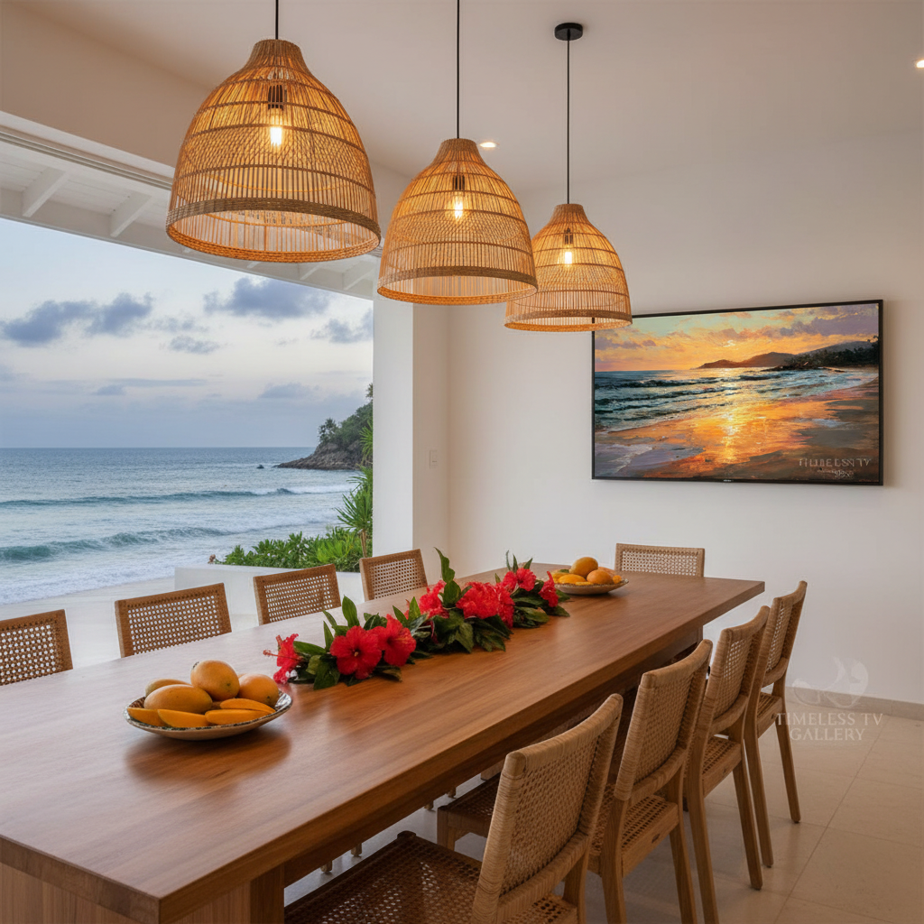 Beachfront Villa Dining Room