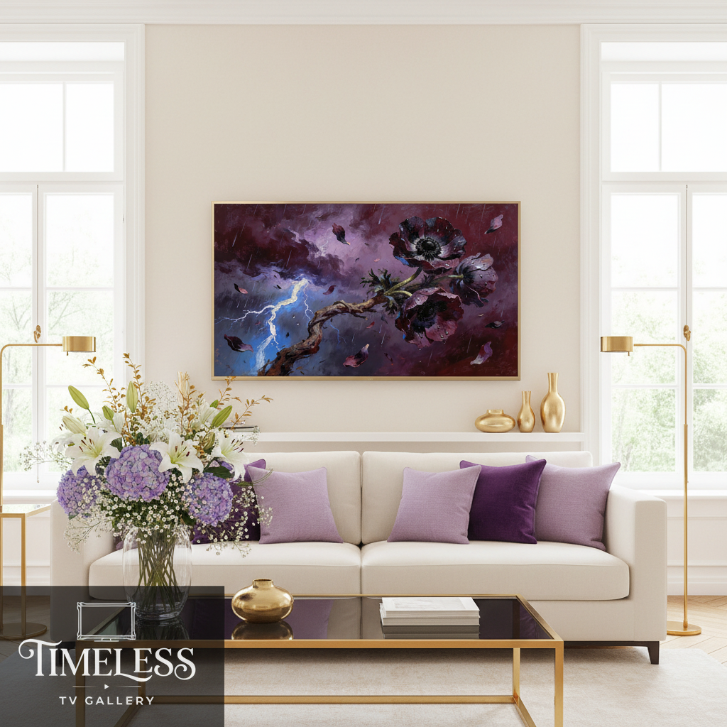 Bright Living Room Mockup