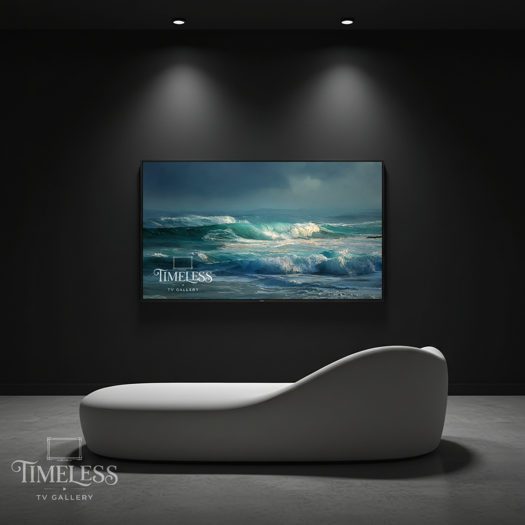Contemporary Art Gallery Living Room