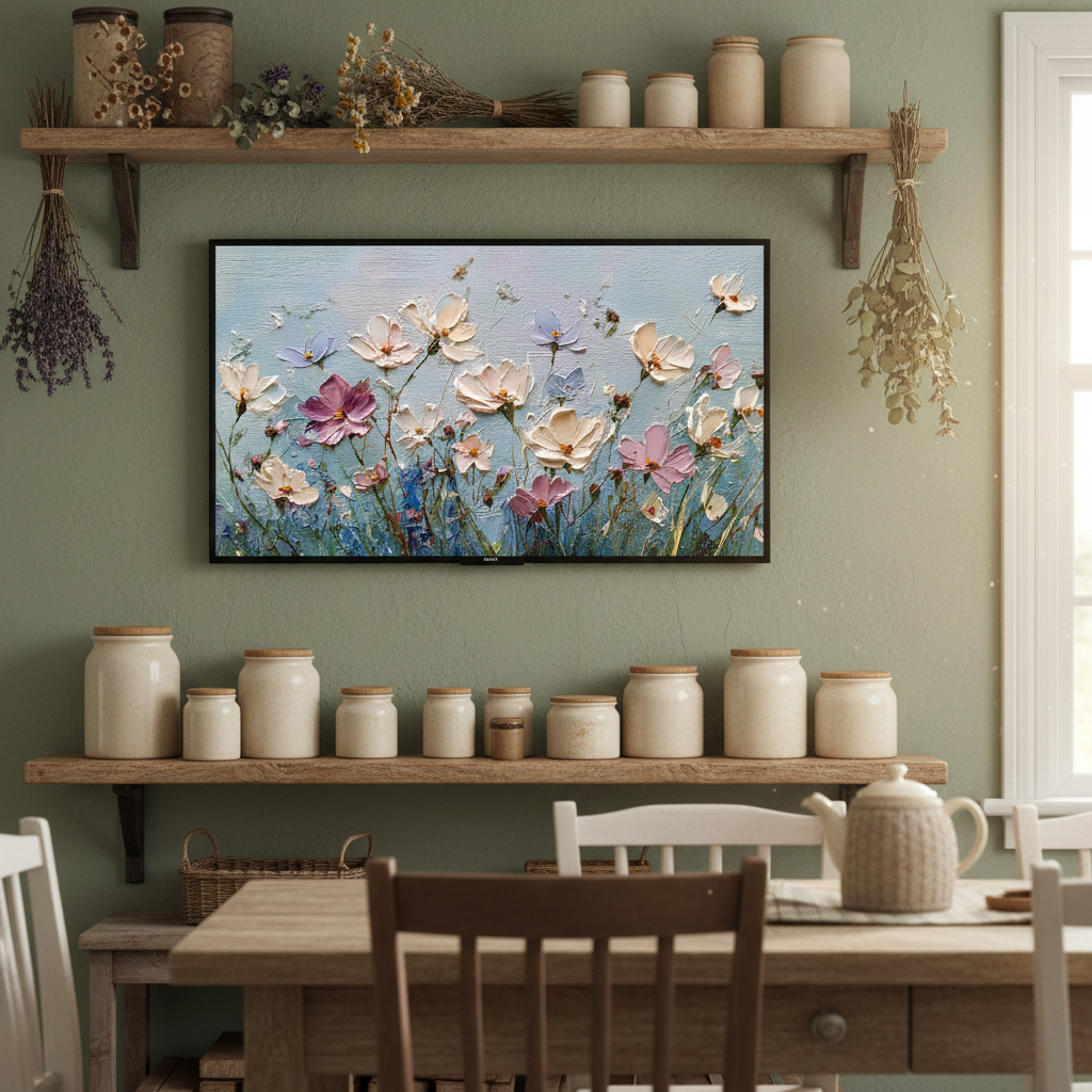 Cottagecore Kitchen Mockup