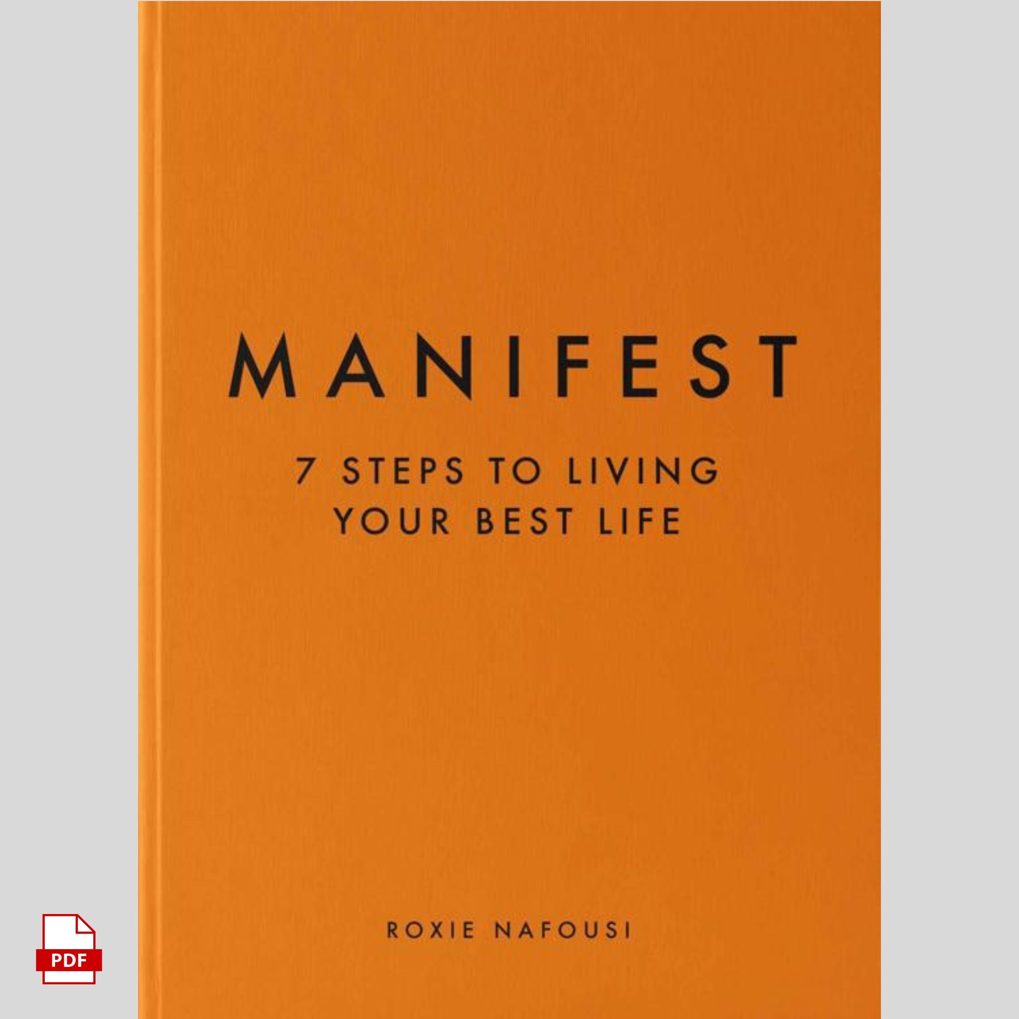 Manifestation Guide PDF — 7 Steps to Living Your Best Life cover