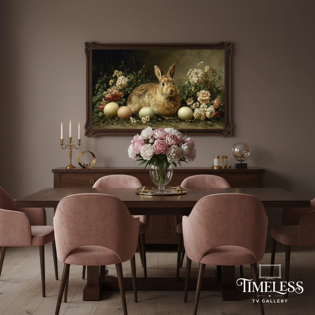 Elegant Dining Room Mockup