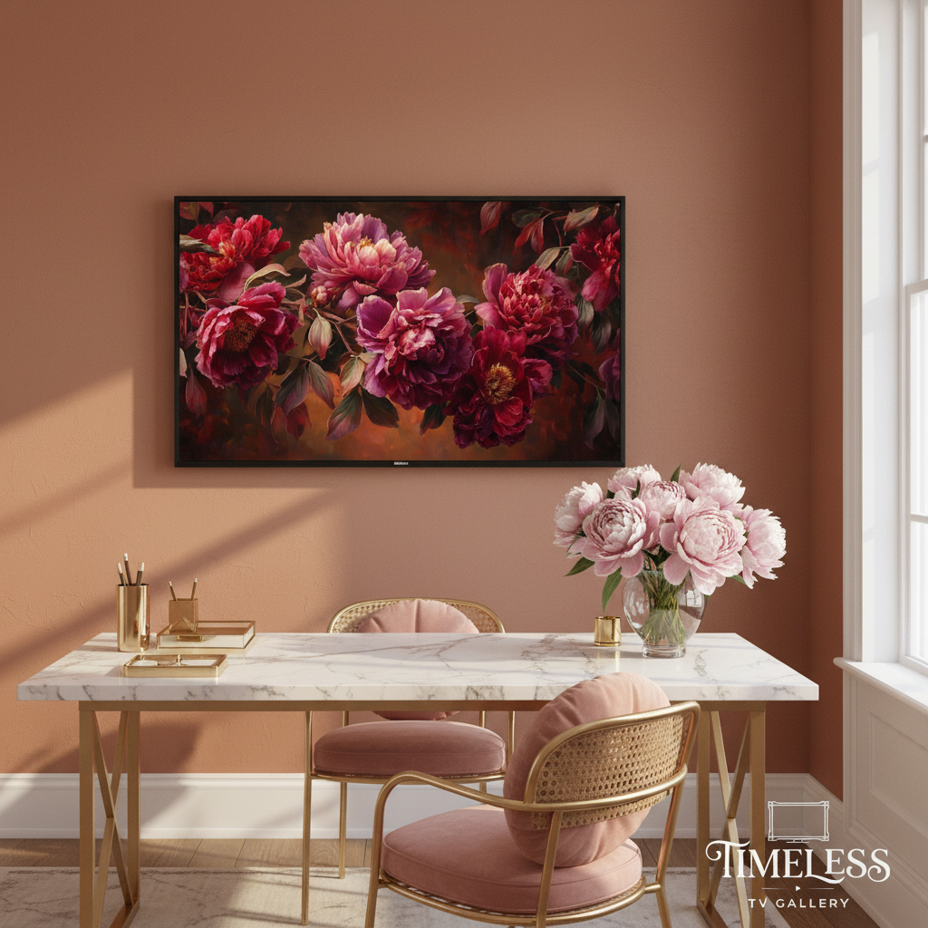 Feminine Home Office Mockup