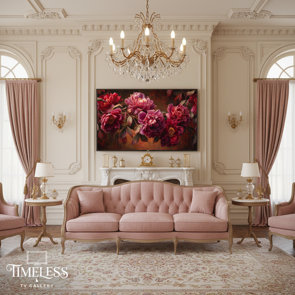 French Living Room Mockup