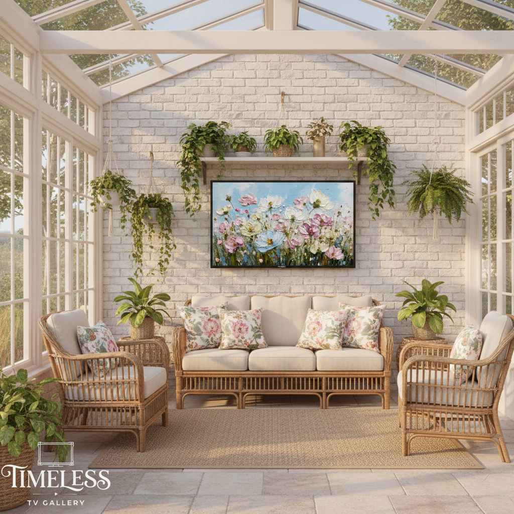 Garden Sunroom Mockup