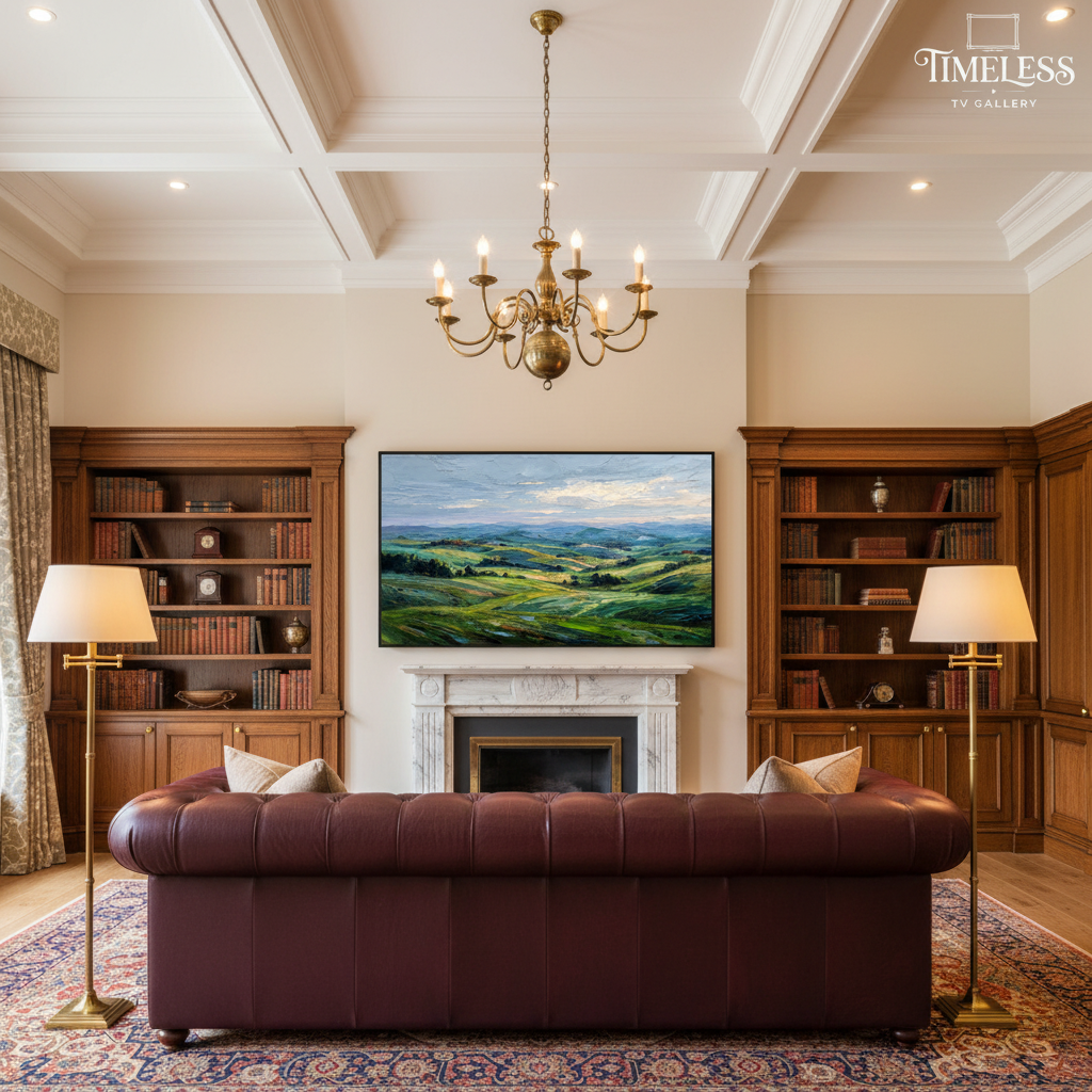 Grand Living Room Mockup