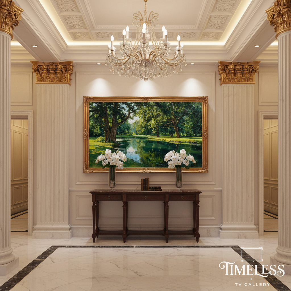 Reflections in the Quiet Grove - Luxury Hotel Lobby Mockup