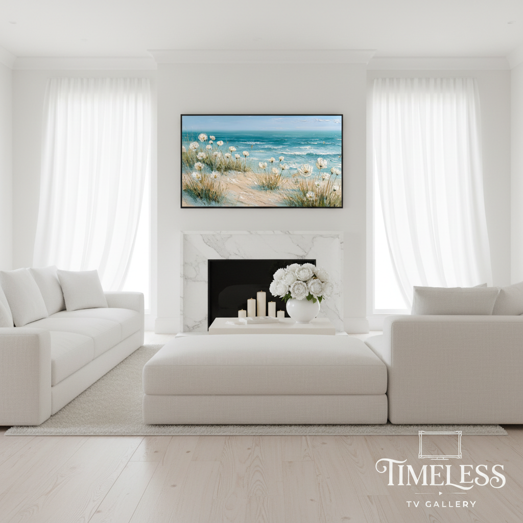 Luxury Coastal Living Room