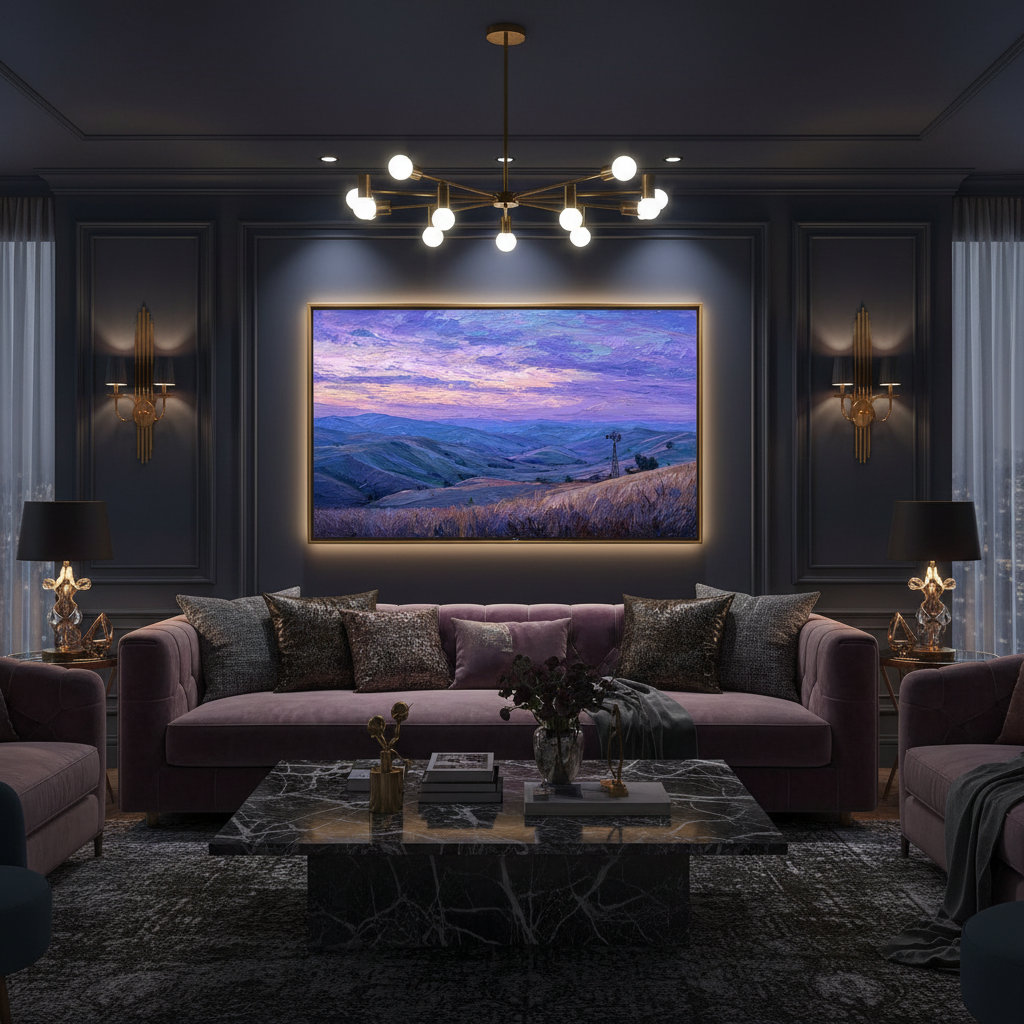 Luxury Living Room Mockup