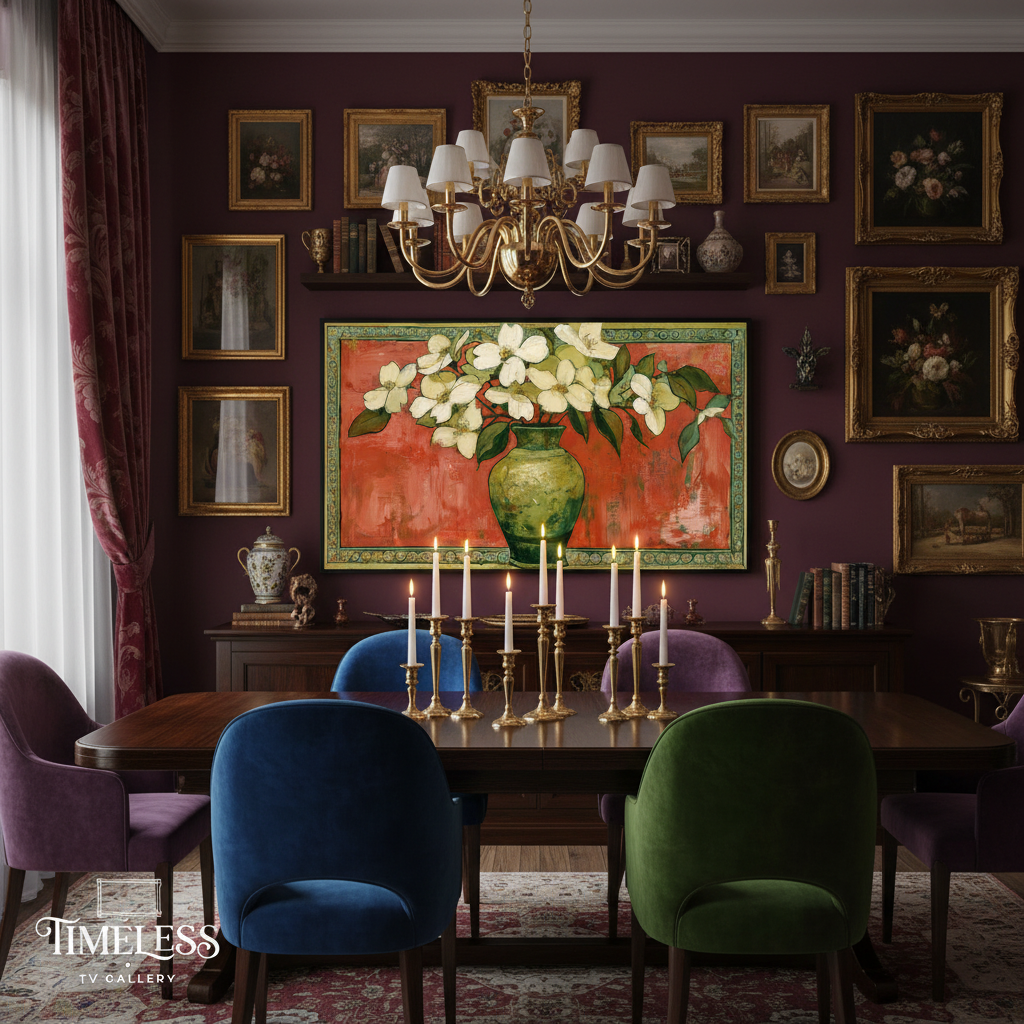 Maximalist Dining Room