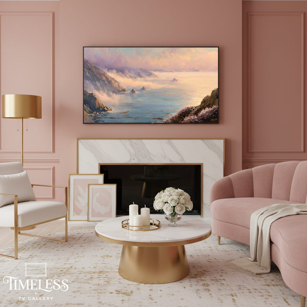 Modern Feminine Living Room