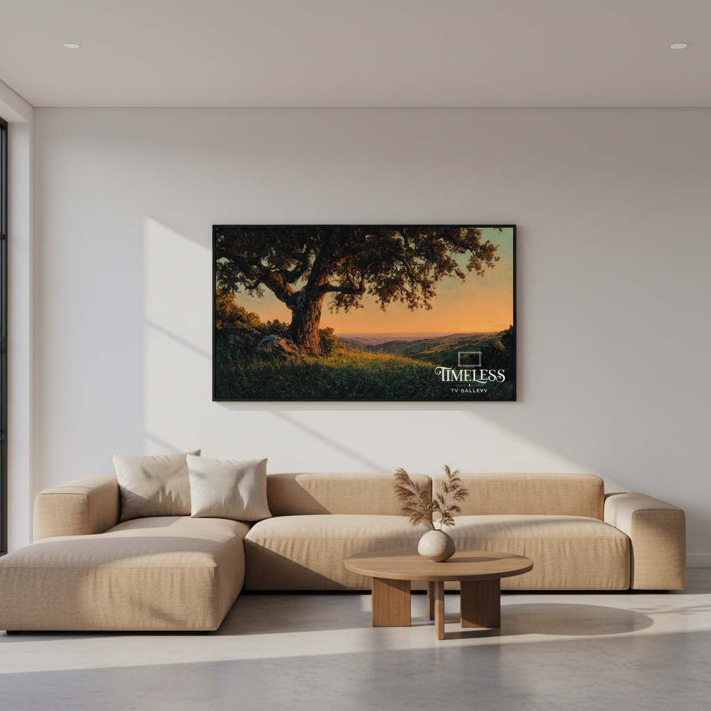 Modern Living Room Mockup