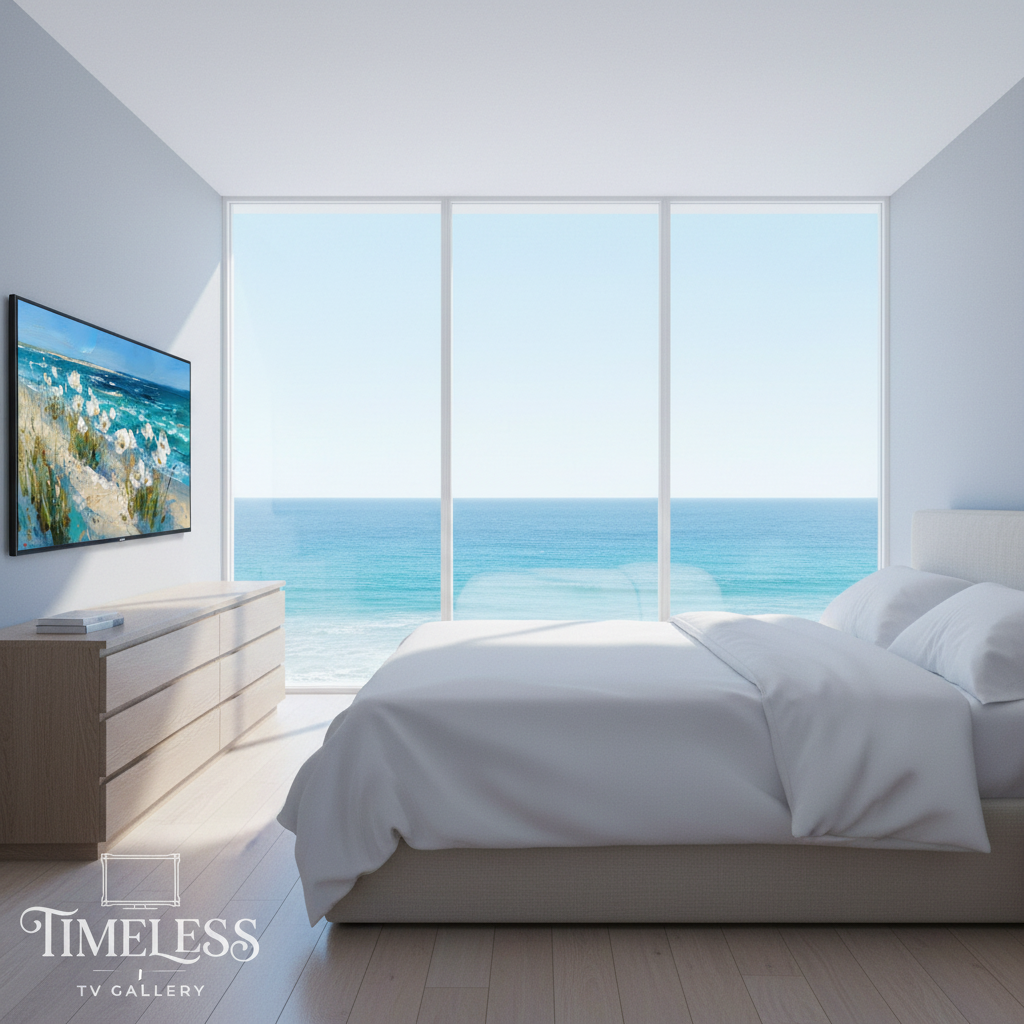 Modern Oceanfront Bedroom