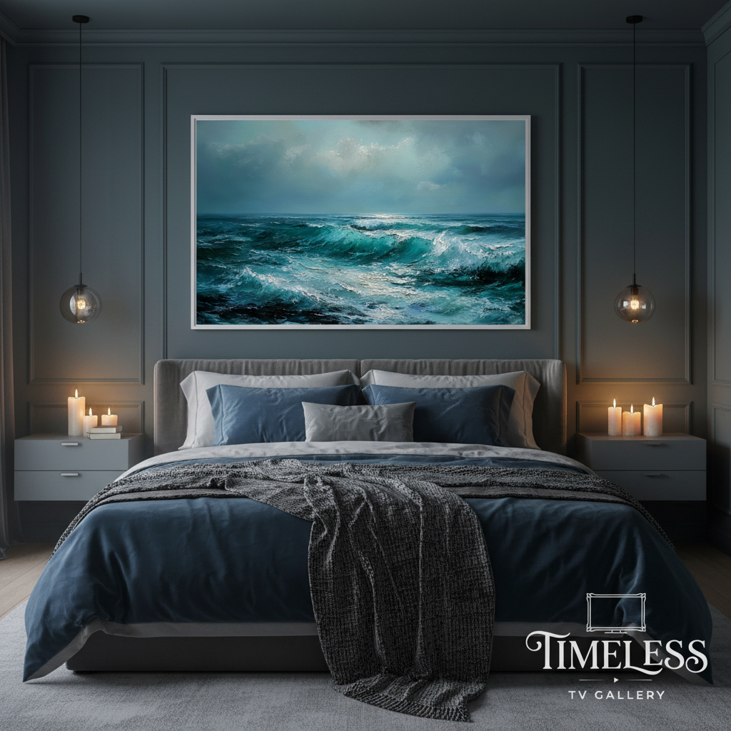 Moody Master Bedroom