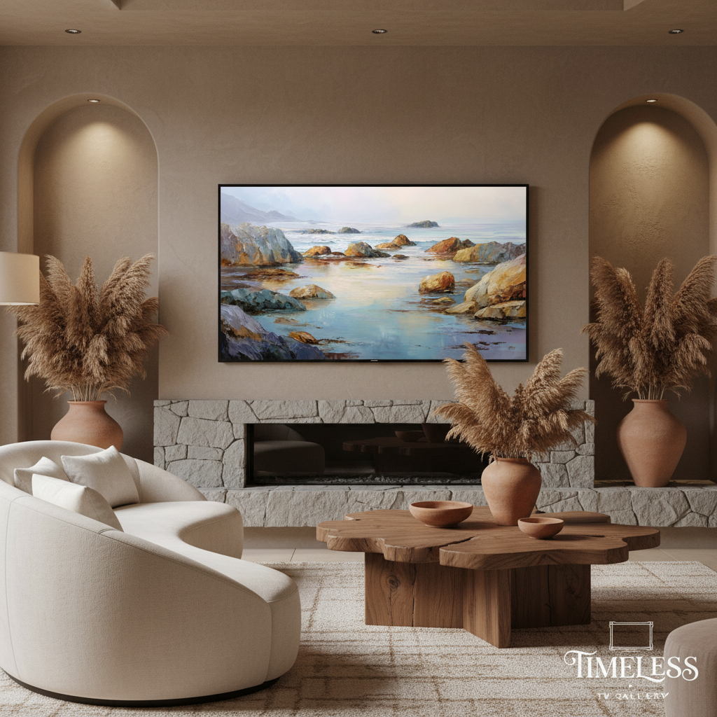 Organic Modern Living Room