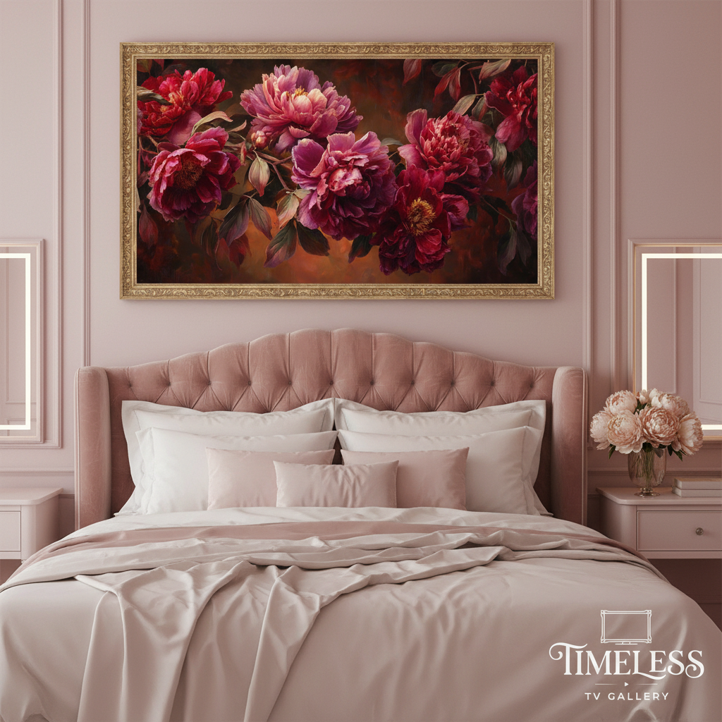 Romantic Boudoir Bedroom Mockup
