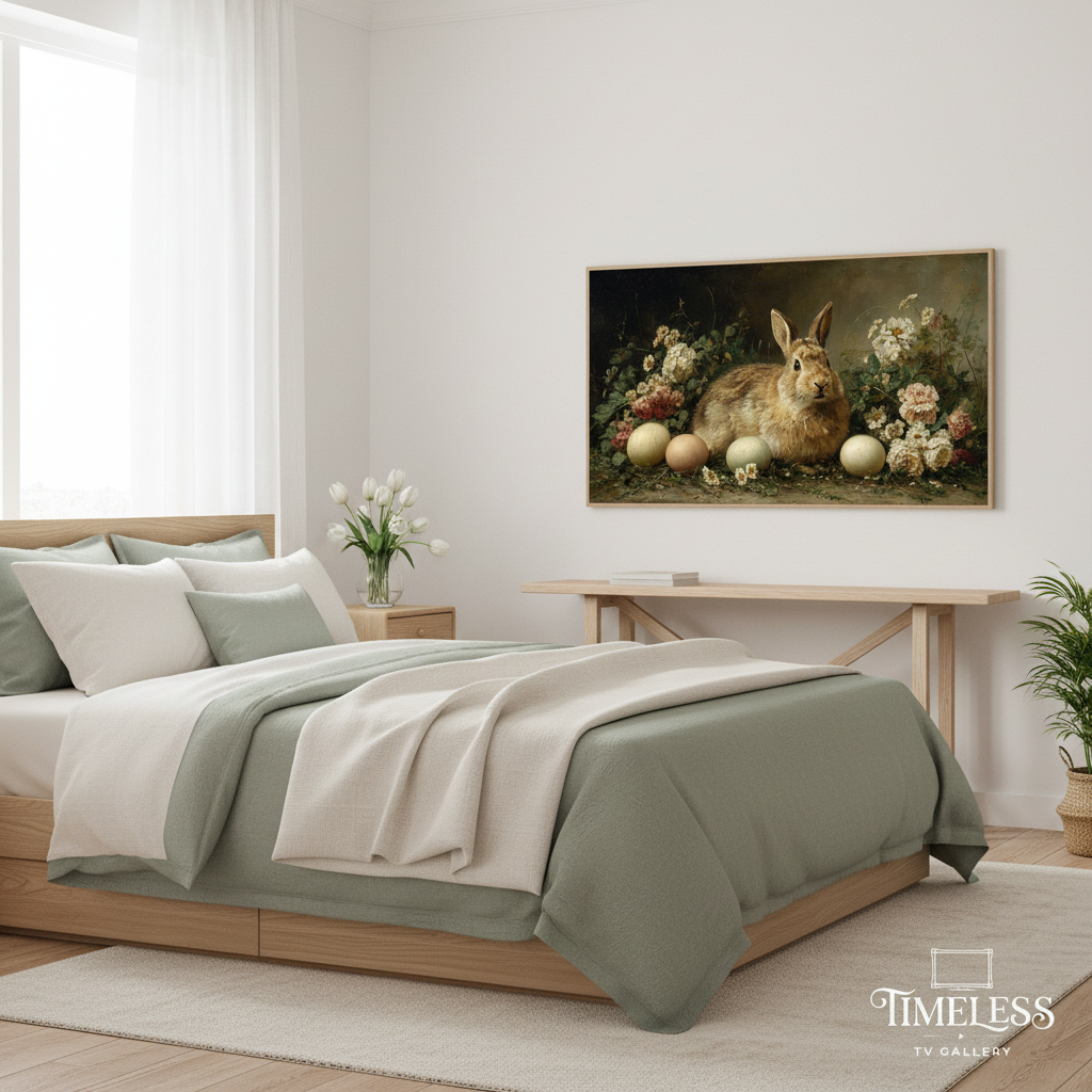 Scandinavian Bedroom Mockup