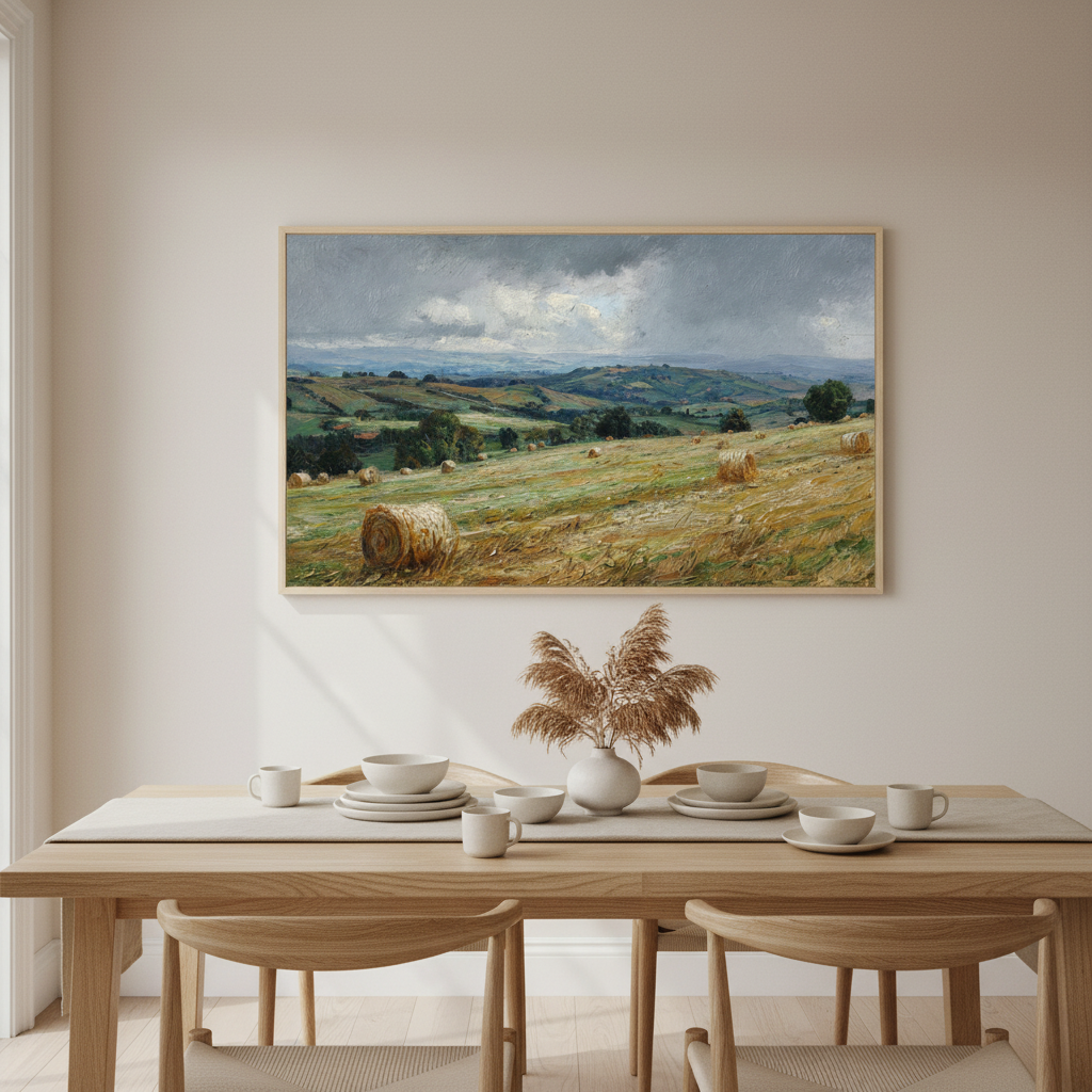 Scandinavian Dining Room Mockup
