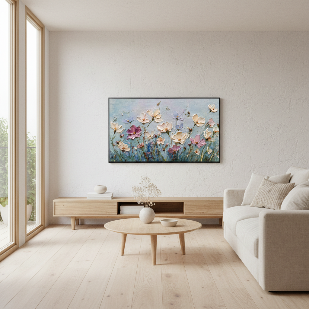 Scandinavian Living Room Mockup