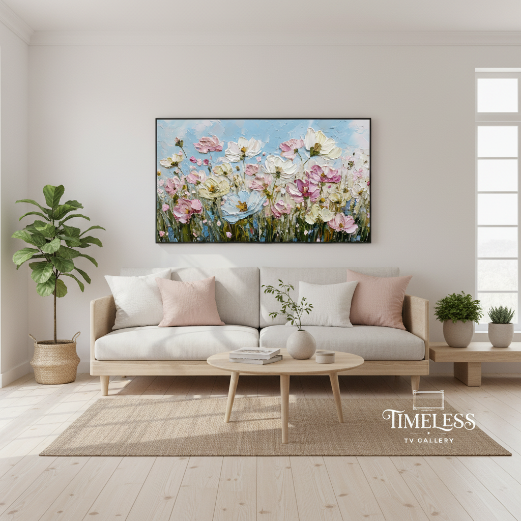 Scandinavian Living Room Mockup