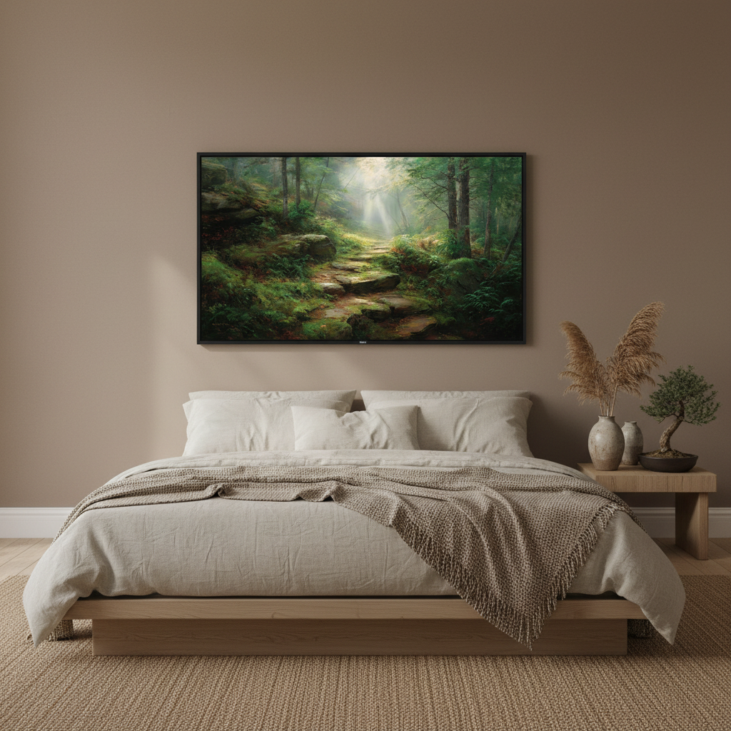 Zen Bedroom Mockup