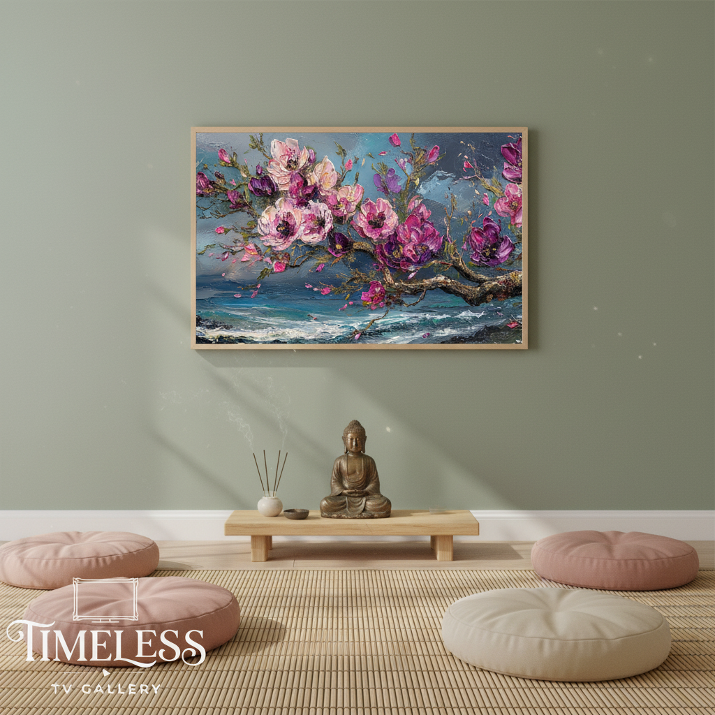 Zen Meditation Room Mockup